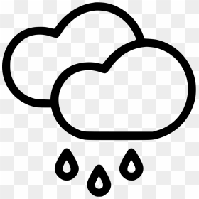 Cloud Clouds Rain Drops Drizzle Rainfall - Rain Drops Rainfall Png, Transparent Png - rain png
