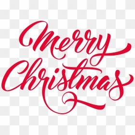 Merry Christmas Png Pink - Merry Christmas Text Png, Transparent Png - merry christmas png