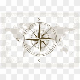 Map Compass Png - Old Compass Icon Png, Transparent Png - compass png