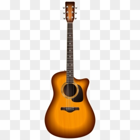 28 Collection Of Guitar Clipart Transparent Background - Transparent Clip Art Guitar, HD Png Download - guitar png
