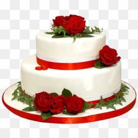 Rose Blank Cake Png - Red Velvet 2 Tier Cake, Transparent Png - birthday cake png
