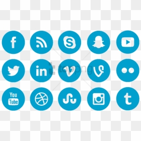 Facebook Twitter Youtube Social Media Icon, Facebook - Media Social Icon Png, Transparent Png - youtube icon png