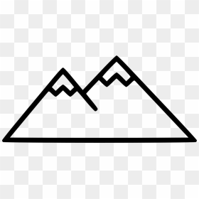 Mountain - Mountain Icon Png Free, Transparent Png - mountain png