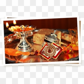 Raksha Bandhan Plate Decoration, HD Png Download - rakhi png