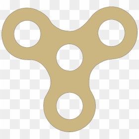 Vector Fidget Spinner Clipart, HD Png Download - fidget spinner png