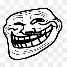 Troll Face Dabbing , Png Download - Troll Face For Editing, Transparent Png - troll face png