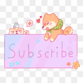 “subscribe” Button For @katjawastaken I Hope You Like - Pink Subscribe Button Png Transparent, Png Download - subscribe button png