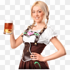 Woman Drinking Beer Png , Png Download - Drinking Beer Png, Transparent Png - beer png