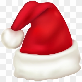 Santa Hat Png Transparent Background Christmas - Transparent Background Christmas Hat Clipart Png, Png Download - christmas hat png