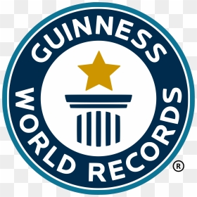 Guinness World Records Logo - Guinness World Records Logo Hd, HD Png Download - world png