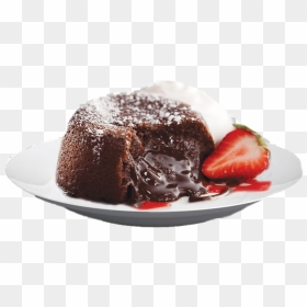 Lava Cake Png Hd - Chocolate Lava Cake Png, Transparent Png - cake png