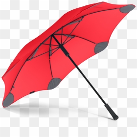 Red Classic Blunt Umbrella View From Under - Paraplu Rood, HD Png Download - blunt png