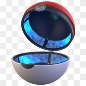Download Pokeball Png Transparent Image For Designing - Open Pokemon Ball Png, Png Download - pokeball png