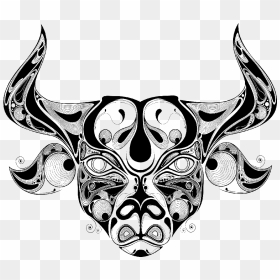 Zodiac Tattoo Png Free Download All New Zodiac Tattoo - Taurus Tattoo Png, Transparent Png - tattoo png