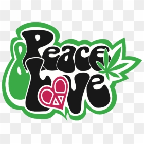 Peace And Love - Peace And Love Png, Transparent Png - weed png