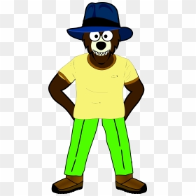 Wolf Png Icons - Cartoon Animals Wearing Clothes, Transparent Png - wolf png