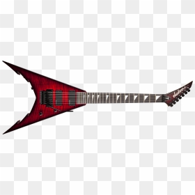 Jackson King V Red, HD Png Download - guitar png