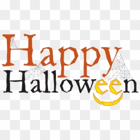 Happy Halloween Text Transparent Background - Happy Halloween Text Png, Png Download - halloween png