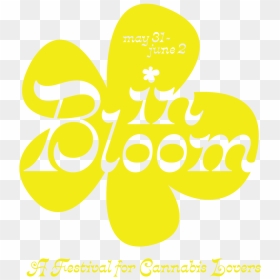Logo Flower Yellow - Graphic Design, HD Png Download - weed png