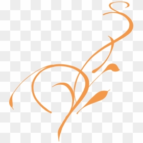 Orange Vine Clip Art - Vine Clip Art, HD Png Download - vines png