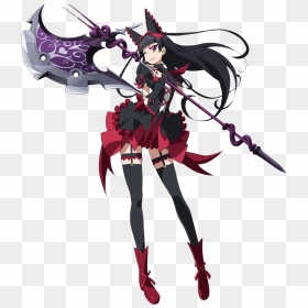 Gate Anime Png - Rory Mercury Gate Jieitai Kanochi Nite Kaku Tatakaeri, Transparent Png - anime png