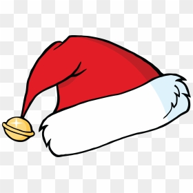Download And Use Christmas Hat Png Clipart - Cartoon Transparent Background Santa Hat, Png Download - christmas hat png