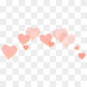 Transparent Clipart Crowns - Aesthetic Stickers Transparent Hearts, HD Png Download - flower crown png
