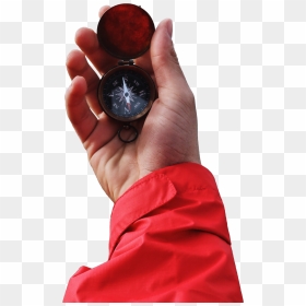 Person Holding Compass - Red Bull Find Your Wings, HD Png Download - compass png