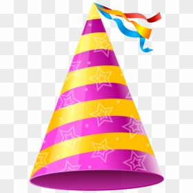 Birthday Png Cap Clip Art Free Download Searchpng - Birthday Hat Clipart Png, Transparent Png - birthday png