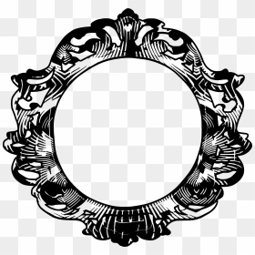 Aesthetic Circle Frame Transparent, HD Png Download - lace png