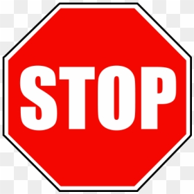 Stop Sign - Stop, HD Png Download - stop sign png