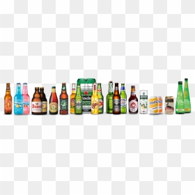 Beers And Beverages Lineup July - Beer Bottle, HD Png Download - beer png