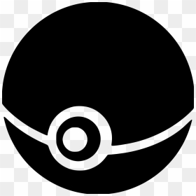 Pokeball Clipart Black And White Banner Royalty Free - Pokeball Black And White, HD Png Download - pokeball png