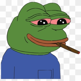 Stoned Pepe Clip Arts - Pepe The Frog Stoned, HD Png Download - pepe png