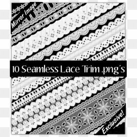 Trim Seamless Png, Transparent Png - lace png