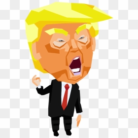 Donald Trump Caricature - Donald Trump Do Orange Justice, HD Png Download - donald trump png