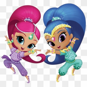 Shimmer And Shine Png Images - Shimmer And Shine Dancing, Transparent Png - shine png