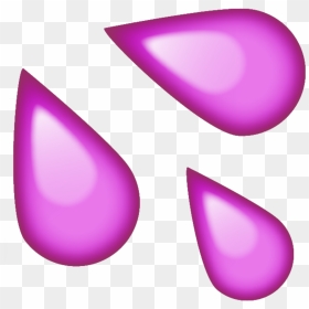 Respect The Drip 💦 - Transparent Water Drop Emoji Png, Png Download - aesthetic png