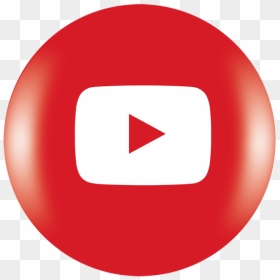 Transparent Youtube Png Transparent Background - Logo Pinterest Circular Png, Png Download - youtube logo png transparent background
