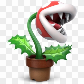 Super Smash Bros Ultimate Piranha Plant, HD Png Download - plant png