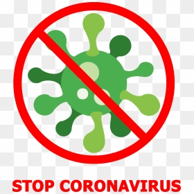 Stop Coronavirus Sign Png Image - Corona Virus Vector Png, Transparent Png - stop sign png