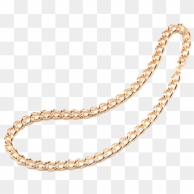 Gangster Gold Chain Png - Chain Gold Necklace Png, Transparent Png - gold chain png