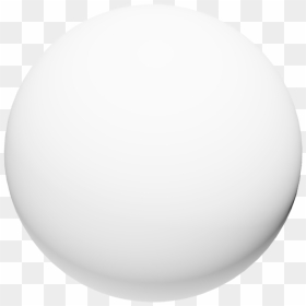 3d Sphere, HD Png Download - white circle png