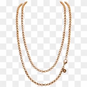 Gold Chain Pic Girl, HD Png Download - gold chain png