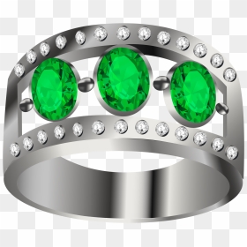 Silver Ring With Diamonds Png - Ring, Transparent Png - diamonds png