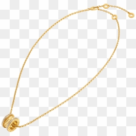 Bvlgari Mini Necklace, HD Png Download - gold chain png