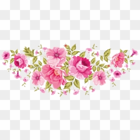 Floral Invitation Template Png , Png Download - Pink Flowers For Invitation, Transparent Png - floral png