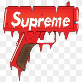 Supreme Pistola , Png Download - Logo Supreme Png Hd, Transparent Png - supreme logo png