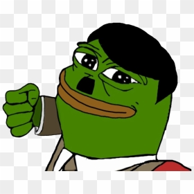 Sad Pepe The Frog Meme Png Transparent Image - Hitler Pepe The Frog, Png Download - meme png