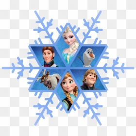 Frozen Snowflake Png Free Download - Elsa Frozen Snowflake Png, Transparent Png - snowflakes png